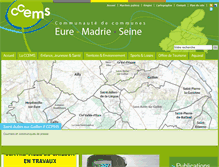 Tablet Screenshot of cc-euremadrieseine.fr